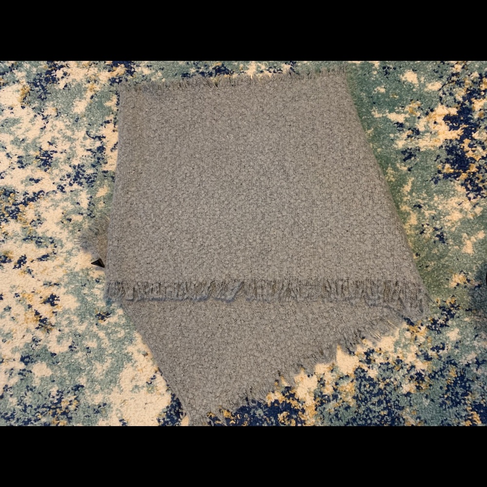 Men’s Gray Winter infinity scarf